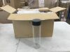 Plastic Bottles with Black Lids, 18 Pack - Thumbnail 1