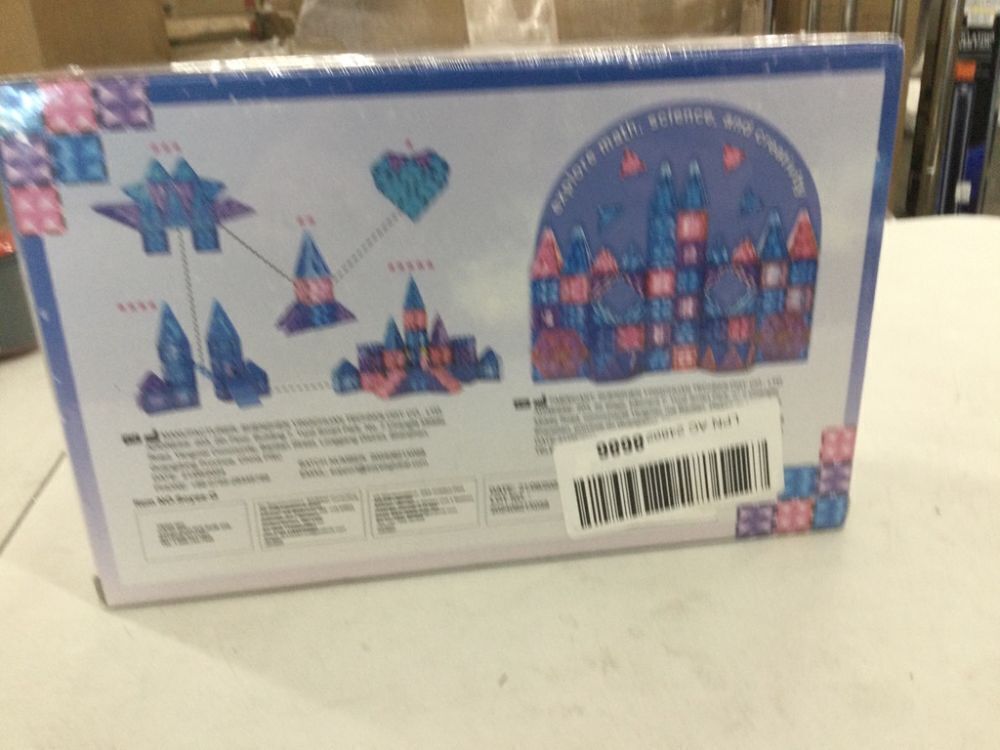 Diamond Magnetic Building Blocks Set, 58pc - Image 3 - Lot 509