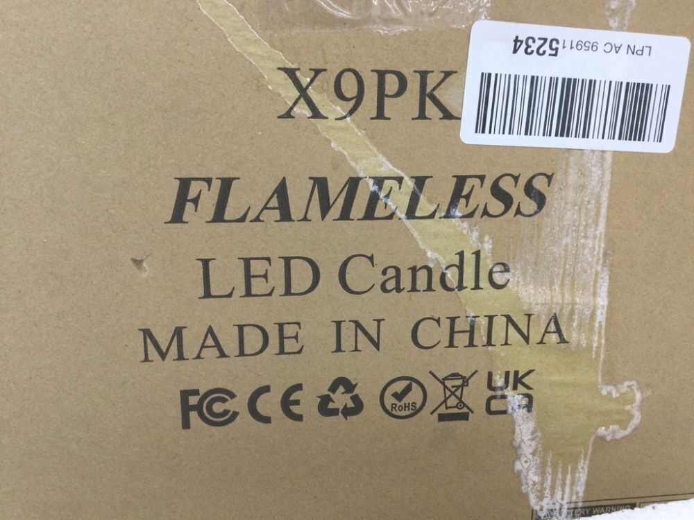 Flameless LED Candles, 9 Pack - Image 4 - Lot 510