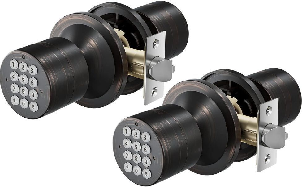 Electronic Door Lock, 2 Pack - Image 1 - Lot 511