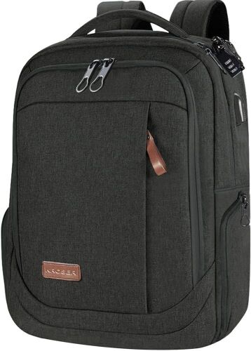KROSER Laptop Backpack Fits up to 17.3 Inch Laptop with USB Charging Port - Lot 521