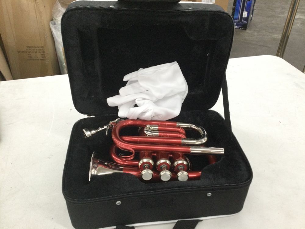 Pocket Trumpet - Paint Peeling on Inside - Image 1 - Lot 522