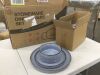 12 Piece Stoneware Set - 2 Plates Cracked - Thumbnail 1