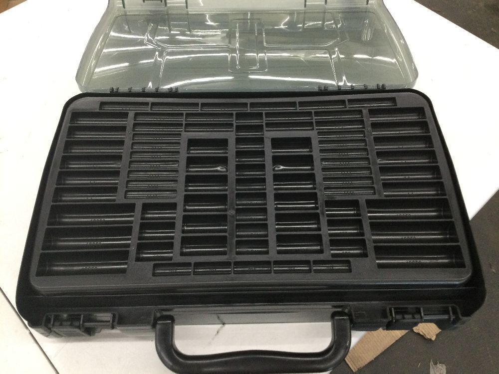 Battery Organizer Storage Case with Battery Charger - Image 2 - Lot 529