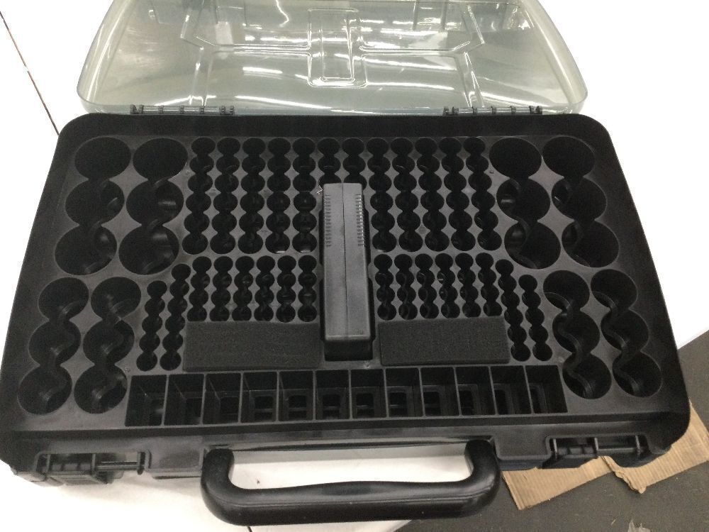 Battery Organizer Storage Case with Battery Charger - Image 3 - Lot 529