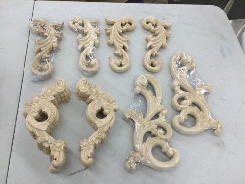 Unfinished Wood Appliques, 20 pc - Lot 251
