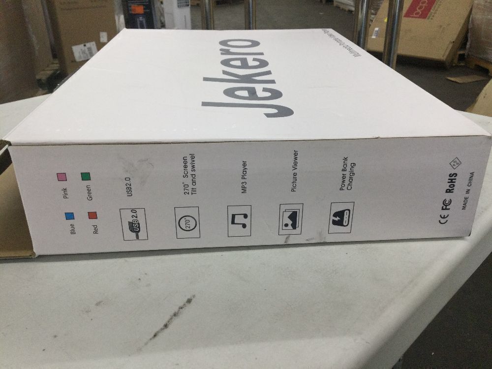 JEKERO 16.9" Portable DVD Player with Swivel Screen - Image 5 - Lot 253