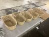 Lot of (5) Woven Baskets - Thumbnail 1