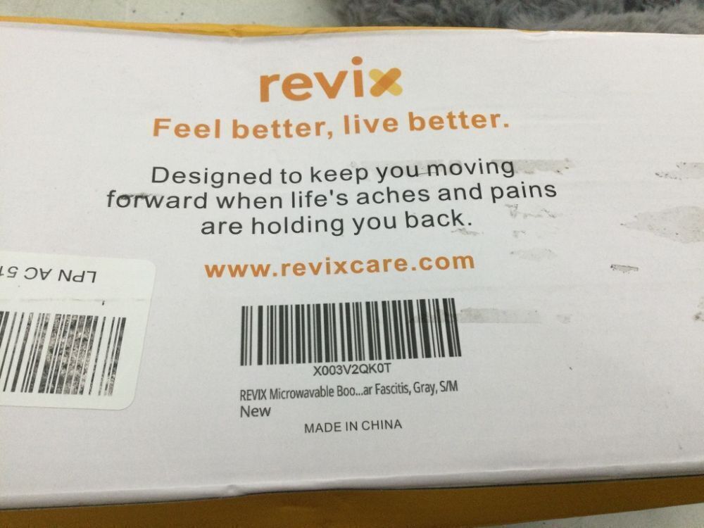 REVIX Microwavable Bootie Foot Warmers, S/M - Image 4 - Lot 454