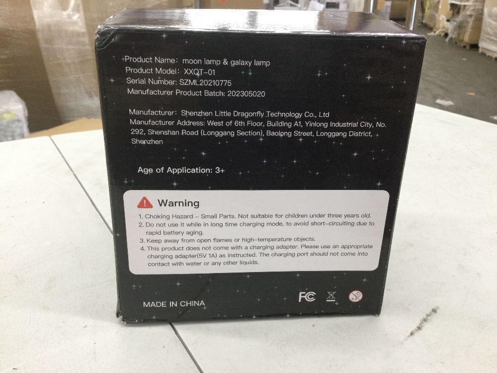 BRIGHTWORLD RGB Galaxy Moon Lamp 5.9" - Image 6 - Lot 552