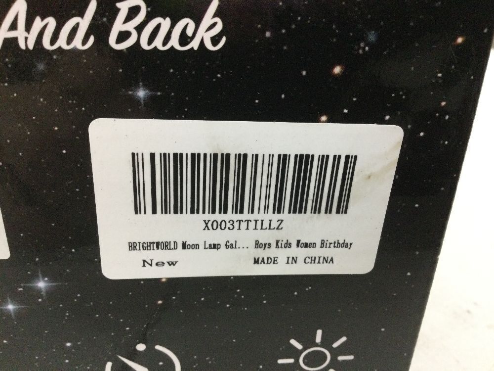 BRIGHTWORLD RGB Galaxy Moon Lamp 5.9" - Image 7 - Lot 552