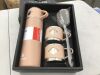 Vacuum Insulated Flask Set with 2 Cups - Thumbnail 4