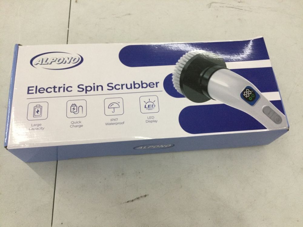 ALPONO Electric Spin Scrubber with Long Handle - Image 1 - Lot 651