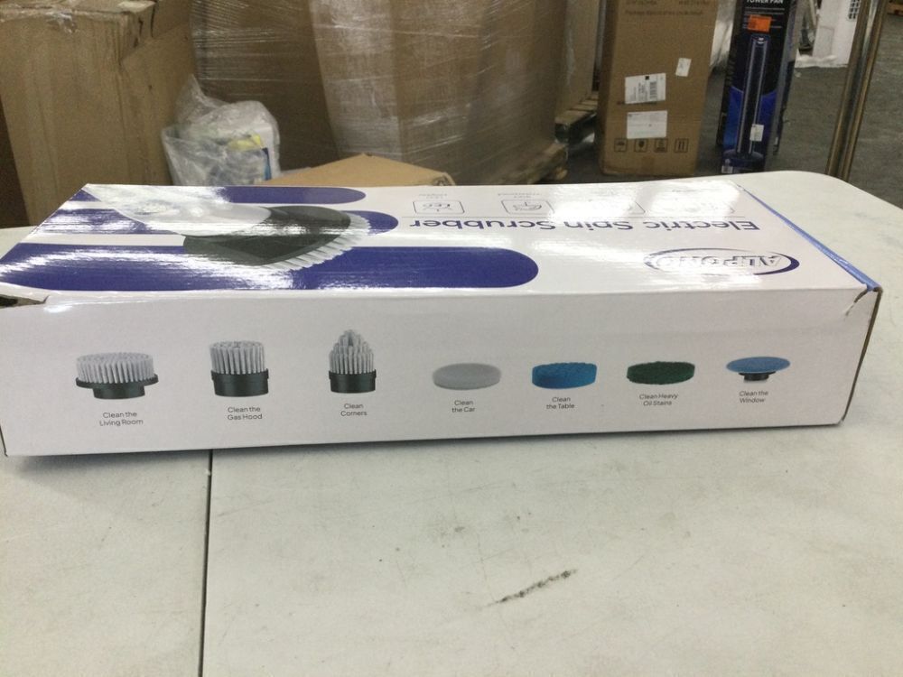 ALPONO Electric Spin Scrubber with Long Handle - Image 3 - Lot 651