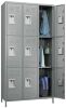 Metal Storage Lockers with 9 Doors - Thumbnail 1