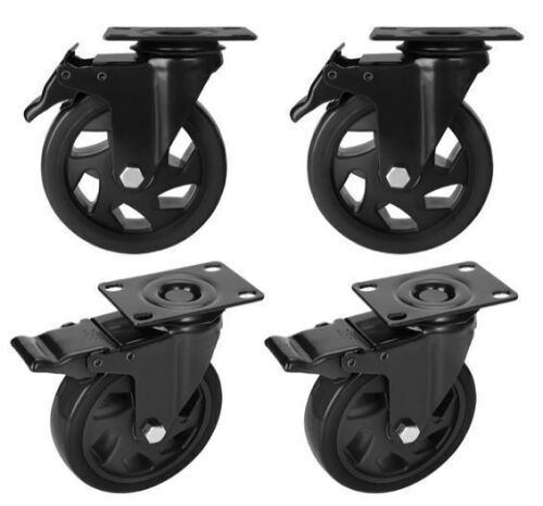 5" Lockable Swivel Caster Wheels - Lot 754