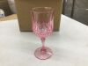 Pink Plastic Wine Glasses, 12pc - Thumbnail 3