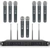 Phenyx Pro Eight-channel UHF Wireless Microphone System w/ Auto-Scan - Thumbnail 1