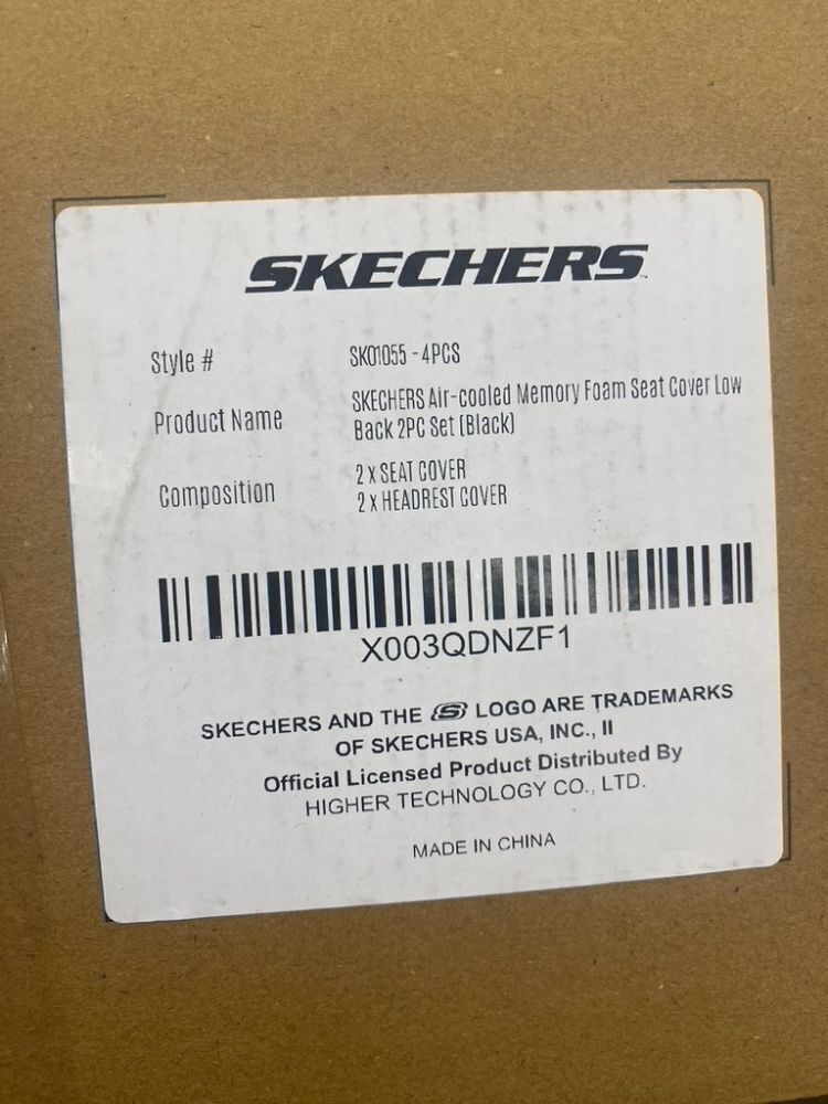 Skechers Air-Cooled Memory Foam Seat Covers - Image 7 - Lot 319