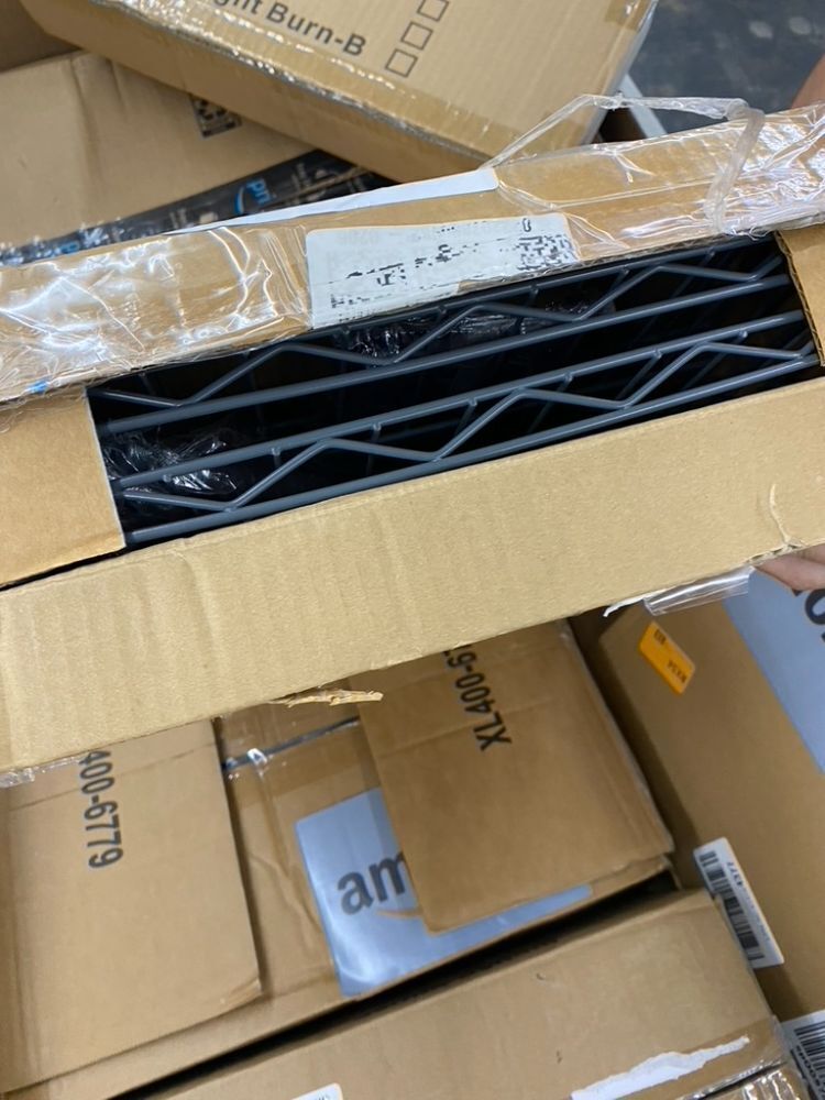 Coffin Box of Shelving & Storage - Uninspected - Image 4 - Lot 403