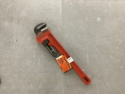 RIDGID 18 in. Straight Pipe Wrench - Lot 392