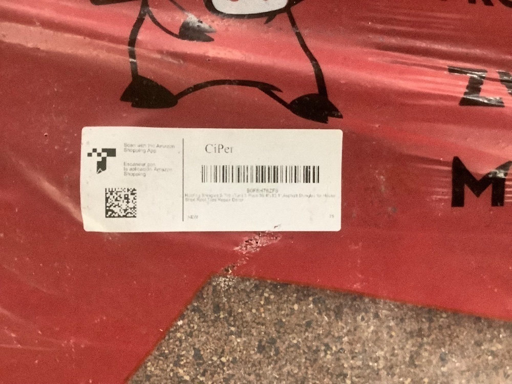 CIPER Asphalt Roofing Shingles 3-Tab 8-Pack 39.4" x 13.1" - Image 4 - Lot 185