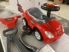 3-in-1 Kids Push Car w/ Handle and Horn - Thumbnail 5