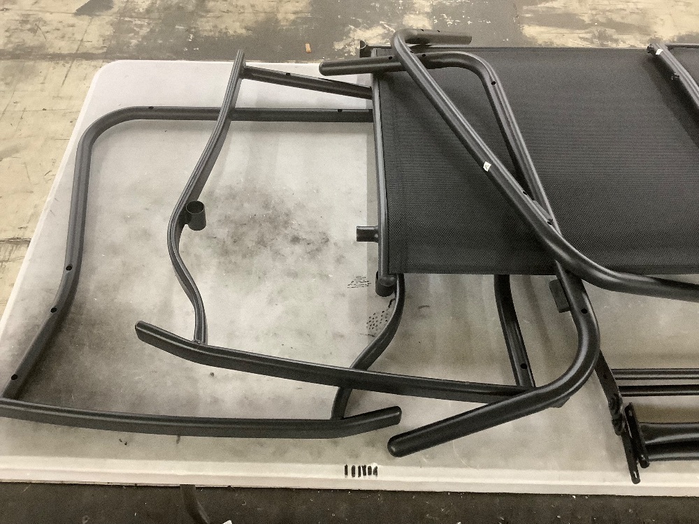 2-Person Patio Loveseat Swing Glider, Bench Rocker w/ Armrests - Image 2 - Lot 197