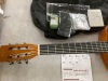 Beginner Acoustic Guitar Set w/ Case, Strap, Extra Strings - 38in - Thumbnail 3