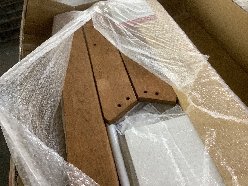 3-in-1 Kids Sand & Water Table Outdoor Wood Picnic Table w/ Umbrella - Image 4 - Lot 296