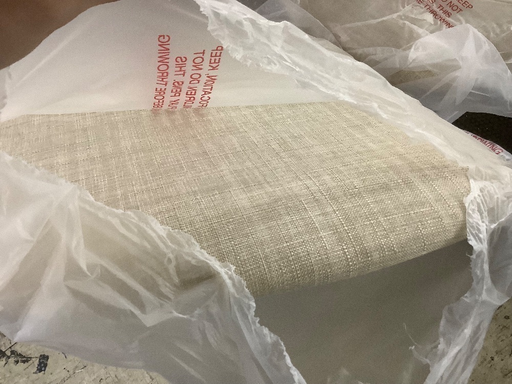 2-Piece Farmhouse Counter Height Bar Stool Set w/ Cushioned Seat, Backrest - Image 6 - Lot 396