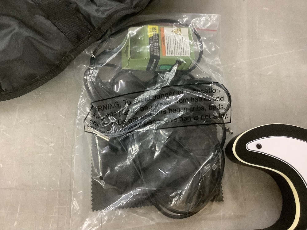 Beginner Electric Guitar Kit w/ Case, 10W Amp, Tremolo Bar - 39in - Image 5 - Lot 692