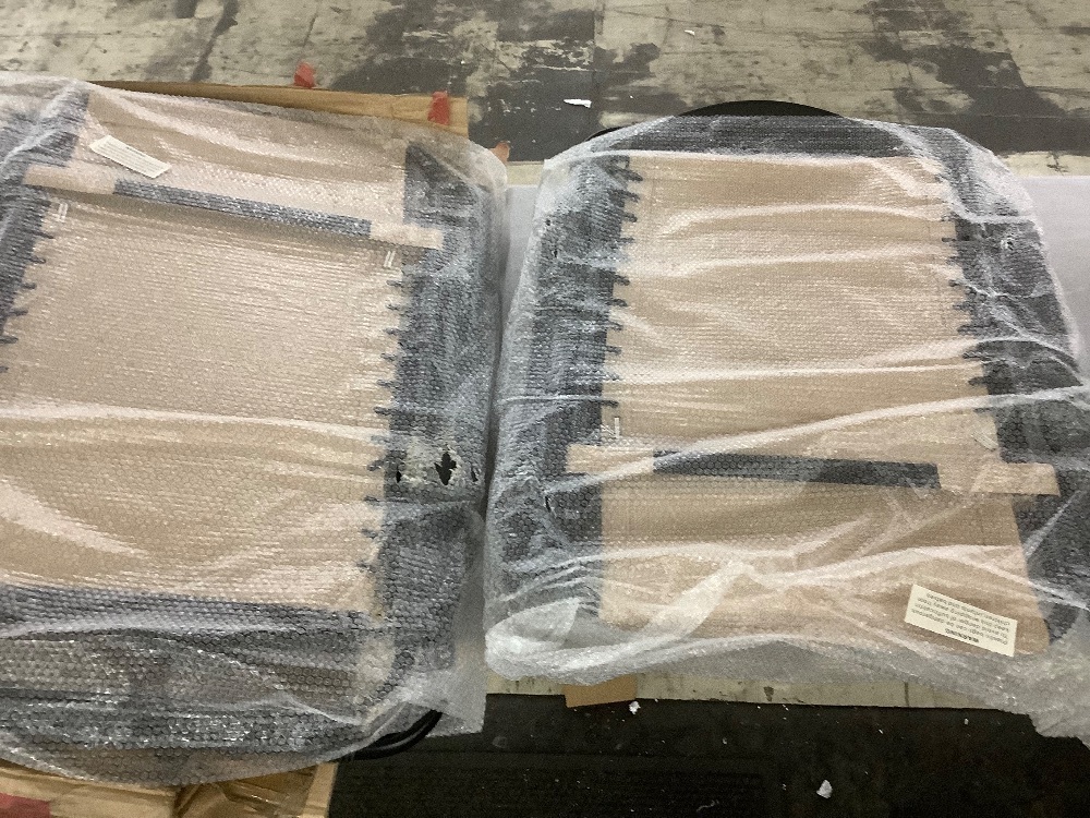 Set of 2 Adjustable Zero Gravity Patio Chair Recliners w/ Cup Holders - Image 2 - Lot 385