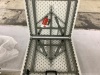 Portable Folding Plastic Dining Table w/ Handle, Lock - 4ft - Thumbnail 3