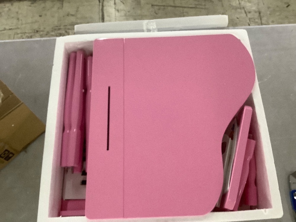 Kids Mini Wooden Grand Piano w/ Lid, Bench, Music Rack, Song Book - Image 2 - Lot 387