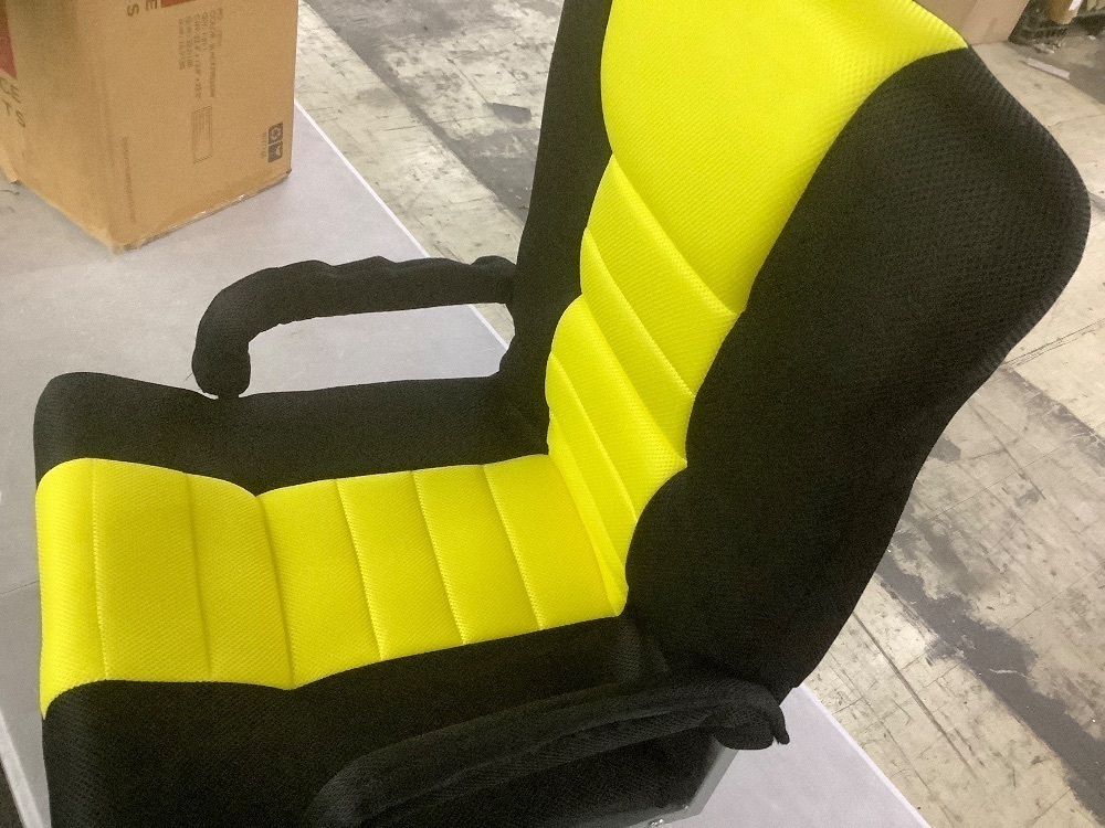 Gaming Floor Chair w/ 360-Degree Swivel, Armrest, Adjustable Backrest - Image 4 - Lot 388