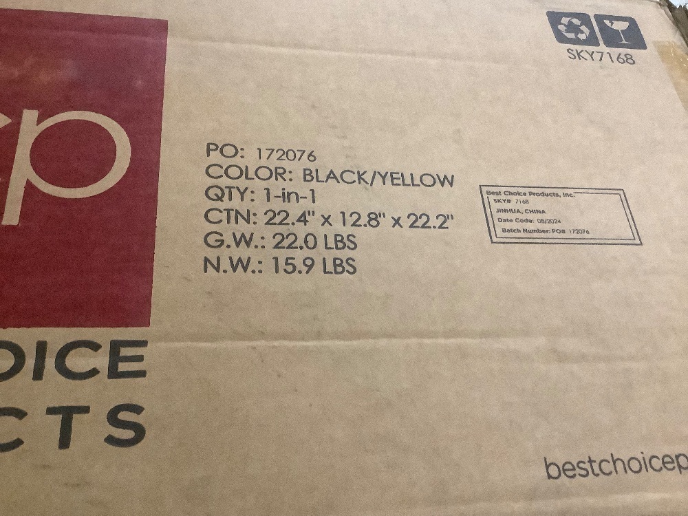 Gaming Floor Chair w/ 360-Degree Swivel, Armrest, Adjustable Backrest - Image 7 - Lot 388