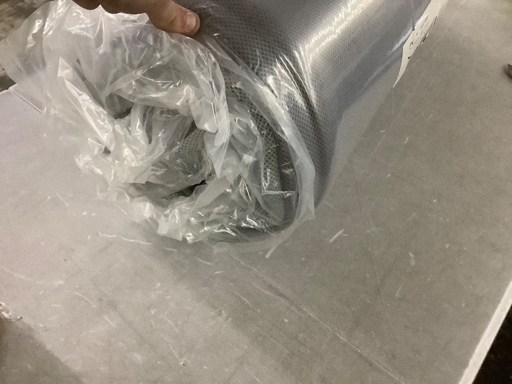 Twin Folding Portable Gray Mattress Topper w/ Plush Foam - 4in - Image 3 - Lot 390