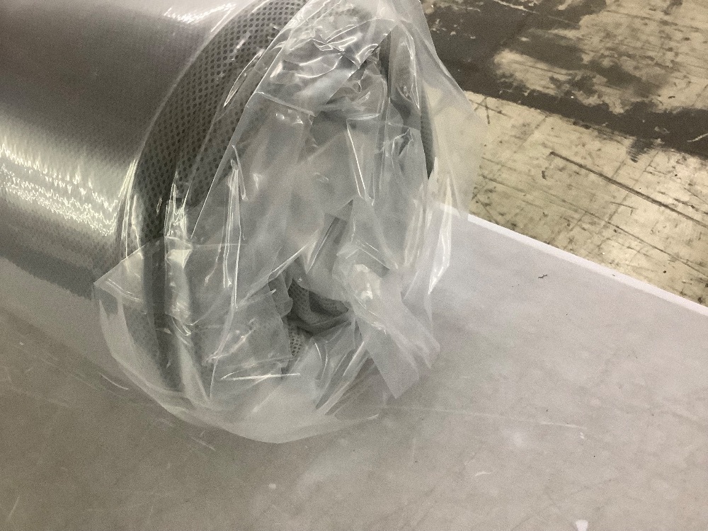 Twin Folding Portable Gray Mattress Topper w/ Plush Foam - 4in - Image 4 - Lot 390