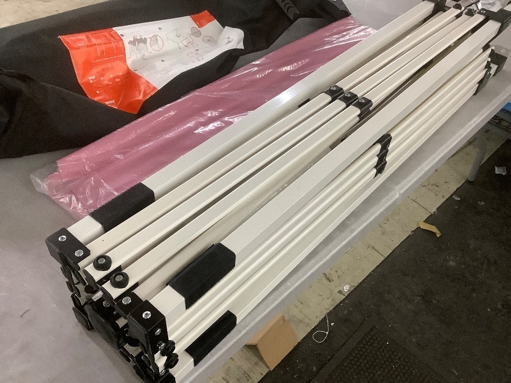 One-Person Setup Instant Pop Up Canopy w/ Case, 4 Weight Bags - 10x10ft - Image 4 - Lot 487