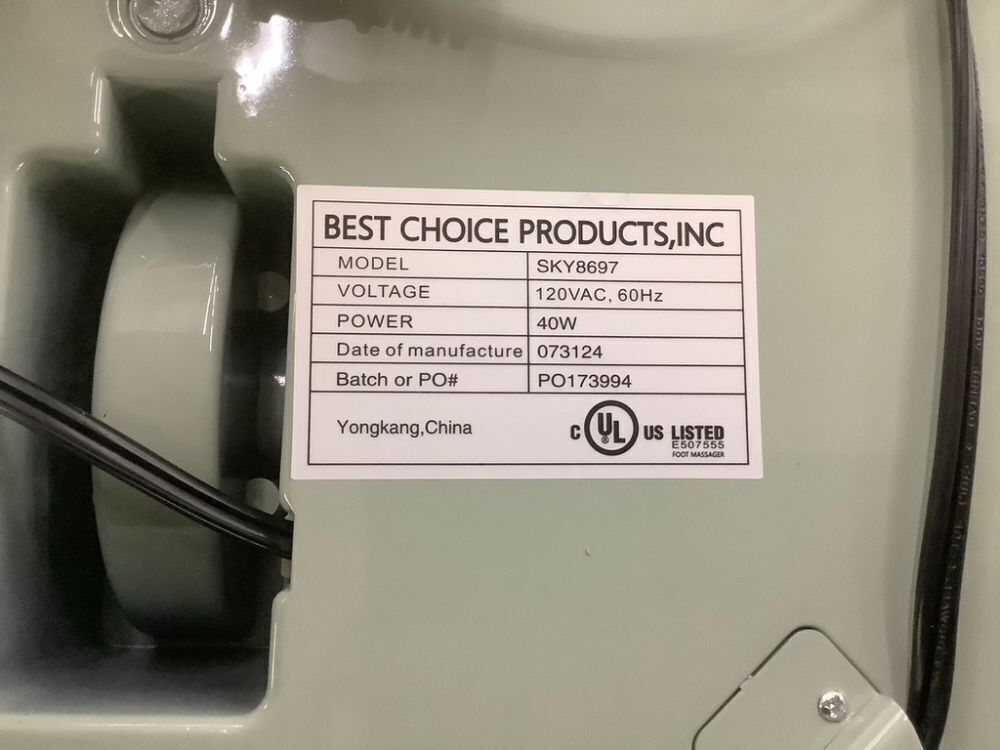 Reflexology Shiatsu Foot Massager w/ High-Intensity Rollers, Remote Control - Image 6 - Lot 499