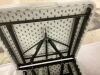 Portable Folding Plastic Dining Table w/ Handle, Lock - 4ft - Thumbnail 5