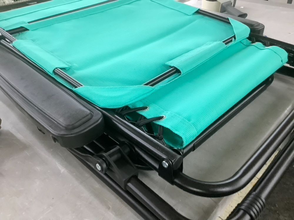 Folding Zero Gravity Recliner Patio Lounge Chair w/ Canopy, Side Tray - Image 4 - Lot 599