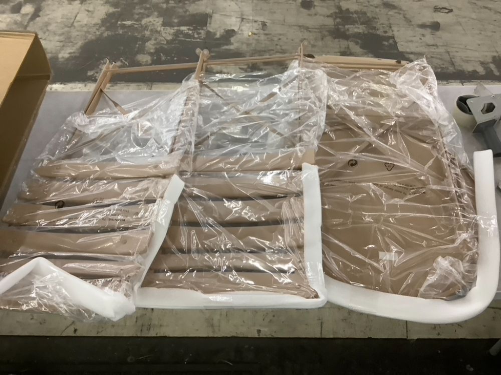 3-Piece Small Folding Patio Bistro Set w/ 2 Chairs - Image 2 - Lot 373