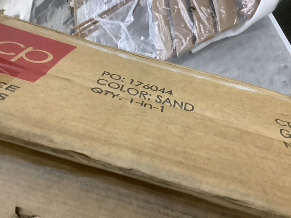 3-Piece Small Folding Patio Bistro Set w/ 2 Chairs - Image 7 - Lot 373