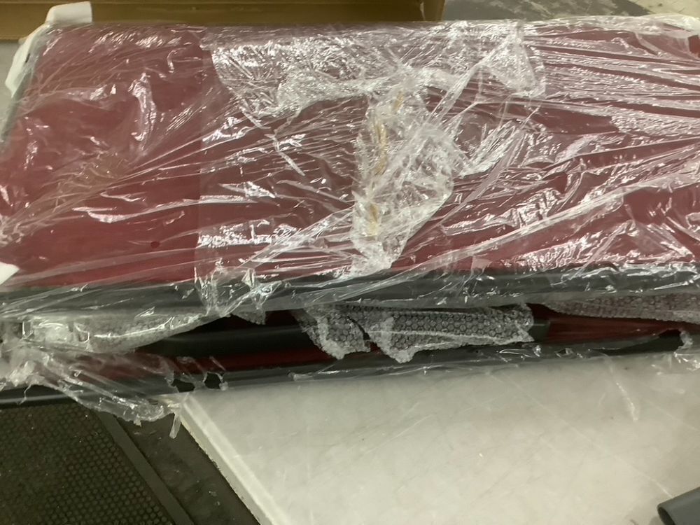 2-Person Patio Loveseat Swing Glider, Bench Rocker w/ Armrests - Image 3 - Lot 585