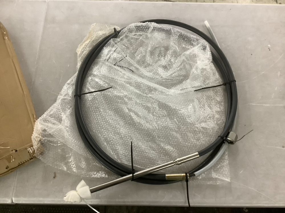 12' Replacement Steering Cable for Single Station Boat - Image 3 - Lot 590