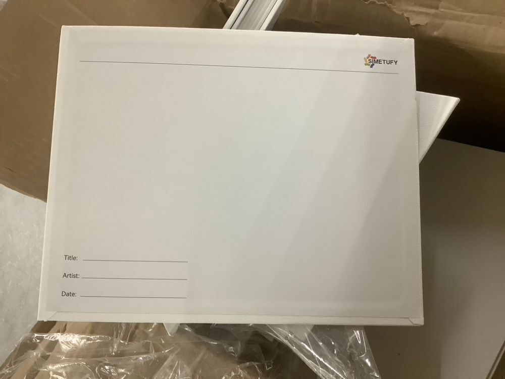 Simetufy Canvas Boards for Painting 8”x10“ - Image 4 - Lot 793