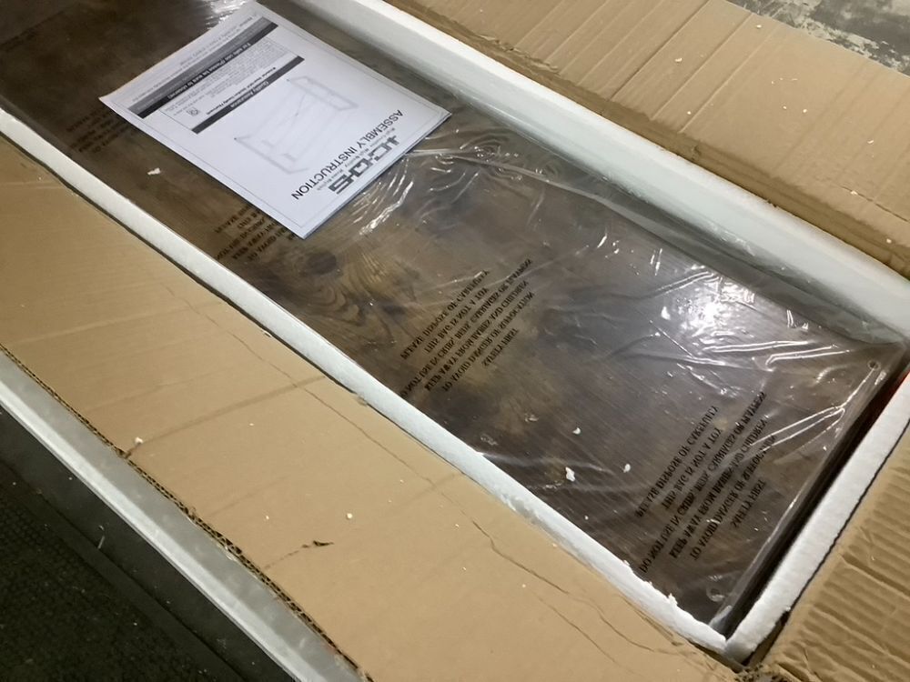 3 Tier Horizontal Industrial Book Shelf - Image 3 - Lot 695