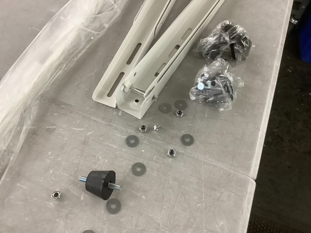 DuctlessAire Outdoor Mini Split Wall Mounting Bracket for 9000-36000BTU Units - Image 4 - Lot 785